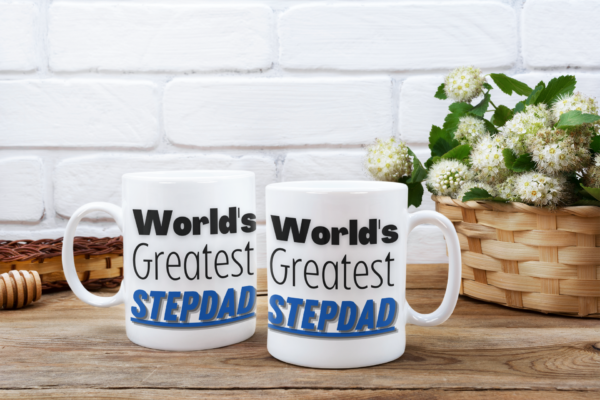 "Worlds Greatest Stepdad" 11oz or 15oz Coffee Mug. - Image 5